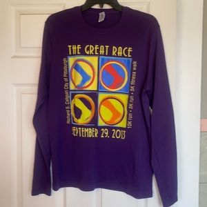 2013 Pittsburgh Great Race long sleeve shirt